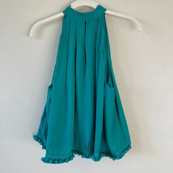 LOVERS + FRIENDS Botanic A Line Crop Pom Pom Top NEW Size Small - Picture 5 of 6